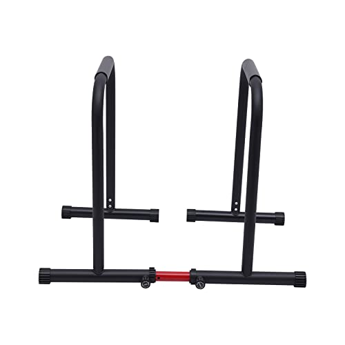 Dip Stand Station, Dip Station Functional Dip Stands Fitness Workout Dip bar Station Stabilizer Push Up Stand, Dip Bar, Adjustable Bars for Home Workout, Dip Station with 440LBS Loading Capacity