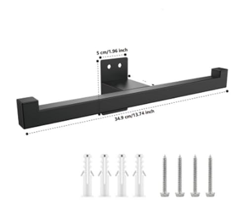 Backpack Leaf Blower Hanger, Heavy Duty Wall Mount Storage Holder for Backpack Blower, Sprayer, Chainsaw & Tacticals Gear, Garage Organizer Wall Mount Stand