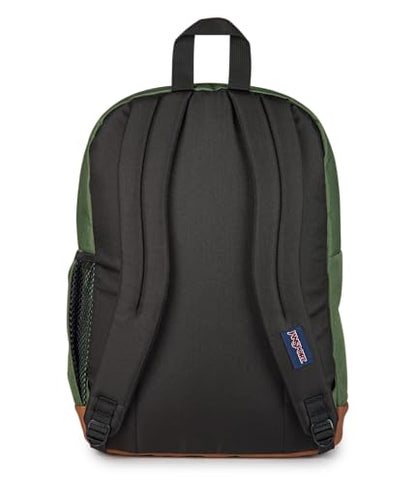 JanSport Cool Backpack with 15-inch Laptop Sleeve, Large Computer Bag Rucksack with 2 Compartments, Ergonomic Straps, Cargo Green - color: Cargo Green