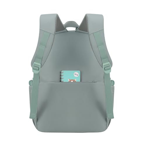 KBTYE Cute School Backpack for Women Men Casual Travel Laptop Backpack Aesthetic Lightweight College Bookbags for Kids(Green) - color: Green