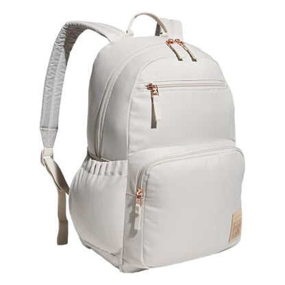 adidas Lineage Backpack for Laptop, School and Travel, 22L, Alumina Beige/Rose Gold, OSFA - color: Alumina Beige/Rose Gold