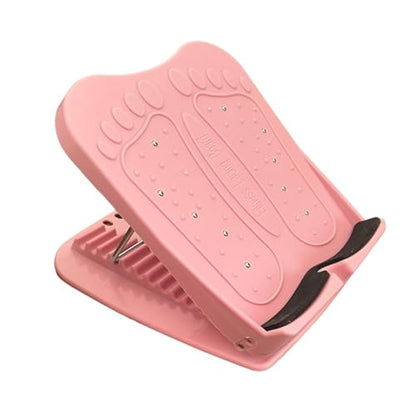 Vaveren Slant Board Calf Stretcher Incline Board Ankle Stretcher with Massage Multi Ffunctional Lightweight Aid Leg Exercise Machines, Pink - color: Pink