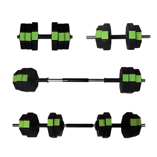4-in-1 Adjustable Dumbbell Set, 30/44/66/88 Lbs Free Weights Set with Connector, Fitness Exercise Equipment Used As Kettlebells, Barbell, Push Up Stand, Weights Set for Home Gym Suitable Women/Men - size: 30 Lbs Standard
