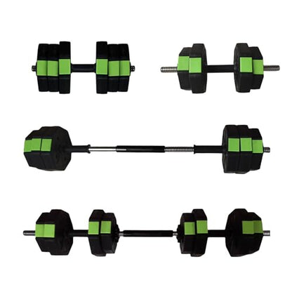 4-in-1 Adjustable Dumbbell Set, 30/44/66/88 Lbs Free Weights Set with Connector, Fitness Exercise Equipment Used As Kettlebells, Barbell, Push Up Stand, Weights Set for Home Gym Suitable Women/Men - size: 30 Lbs Standard