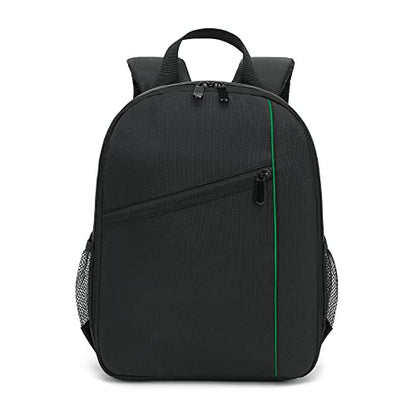 Digital DSLR Camera Waterproof Sling Backpack Shoulder Bag For Unisex Hiking Traveling (Green) - color: Green
