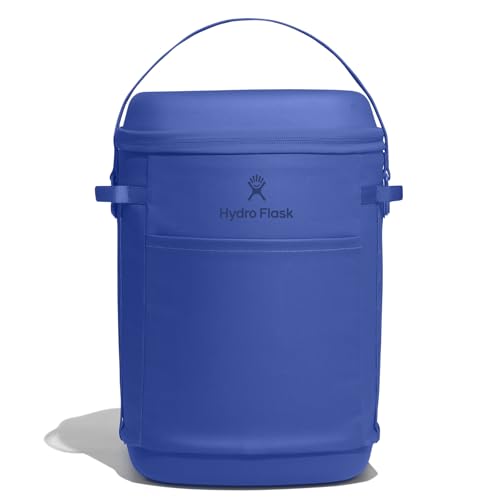 Hydro Flask Carryout Cooler Backpack - Insulated Portable Soft Cooler - 22 L Capacity in Capri Blue - color: CAPRI BLUE, size: 22 L, style: Cooler Backpack