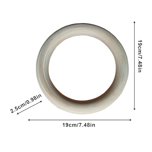 Wooden Gymnastic Rings, Gymnastics Grips - Strength Training Rings - for Home Gym Fitness Exercise Playground Indoor Outdoor