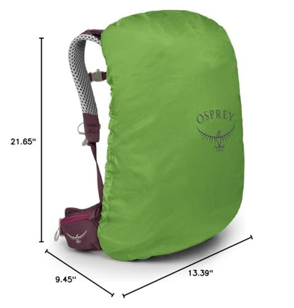 Osprey Sirrus 24L Women's Hiking Backpack, Elderberry Purple/Chiru Tan - color: Elderberry Purple/Chiru Tan, size: 24L