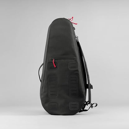 Cancha Racquet Bag Pro, Modular Water-Proof 6-Racket Tennis Bag, Lightweight, Water-Resistant Design, Spacious Multi-Compartment Storage, Ideal for Travel & Sport Black