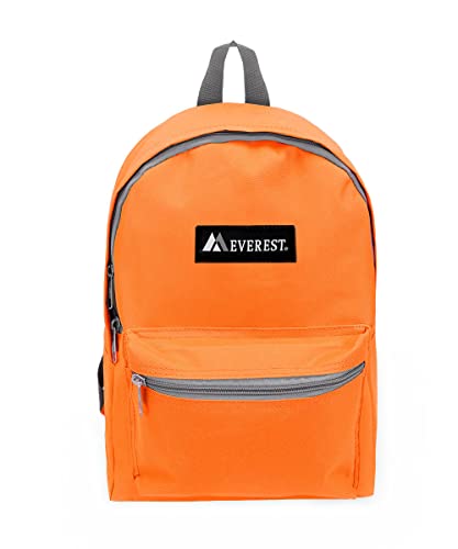 Everest 1045K Basic Backpack, 15", Orange - color: Orange