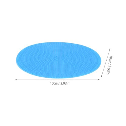 DOITOOL 12pcs Football Training Markers Flat Discs Non-Skid Ground Spot Cones 10cm Multi- for Agility Drills Soccer Field Practice
