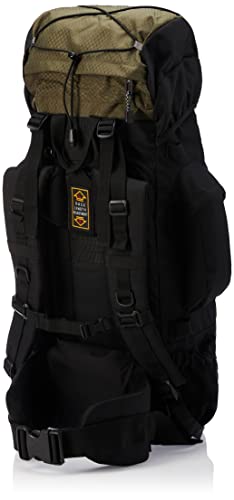 TETON 55L Scout Internal Frame Backpack for Hiking, Camping, Backpacking, Rain Cover Included - color: Hunter Green, size: 55L