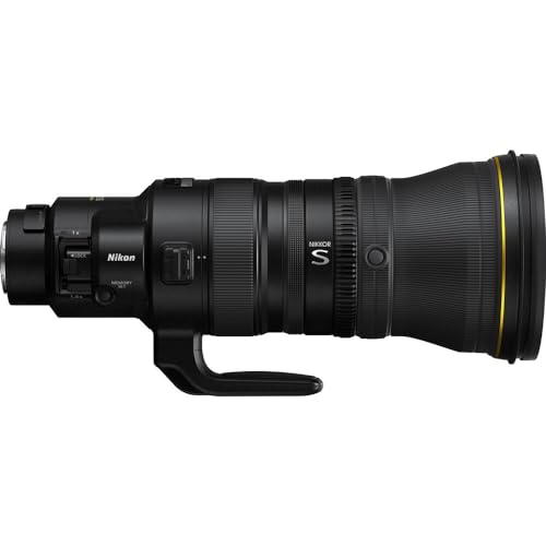 Nikon NIKKOR Z 400mm f/2.8 TC VR S Super-Telephoto Lens for Nikon Z-Series Mirrorless Cameras (20111) + 64GB Memory Card + Backpack + Monopod + Card Reader + Corel Photo Software + More