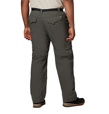 Columbia Men's Silver Ridge Convertible Pants - color: Gravel, size: 32W x 34L