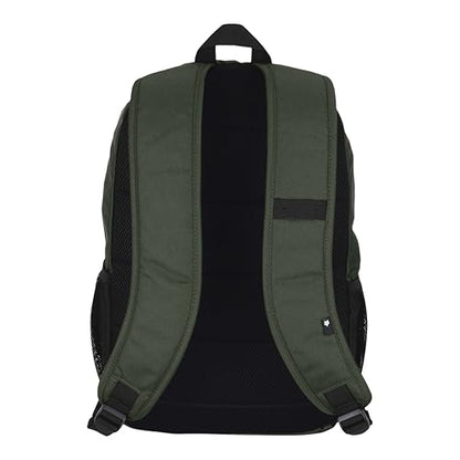 Fox Racing Clean Up Backpack, Slim Everyday School & Street Bag with Laptop Sleeve, Water Bottle Pocket & Adjustable Straps, Dark Sage Green - color: Dark Sage Green