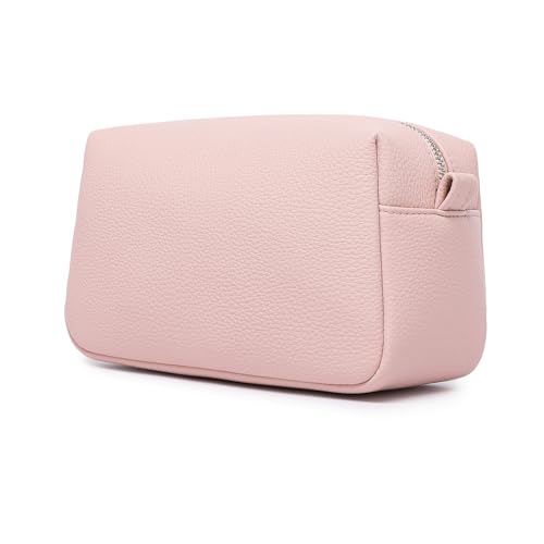 PU leather Organizer Bag Lightweight Cosmetic Bag with Ring Clasp Perfect Travel Makeup Bag for Women (Charming/PU) - color: Charming/PU
