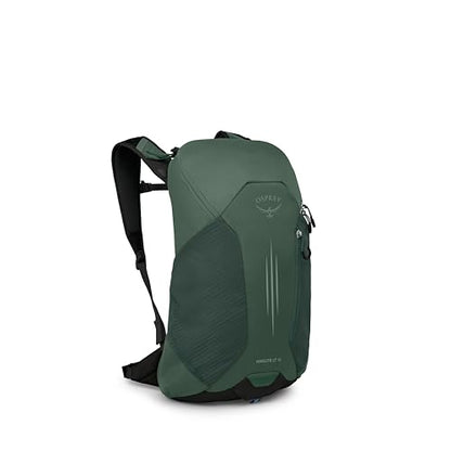 Osprey Hikelite LT 16L Hiking Backpack - Lightweight Travel Daypack with Rain Cover for Men and Women, Tundra Green - color: Tundra Green, style: 16l