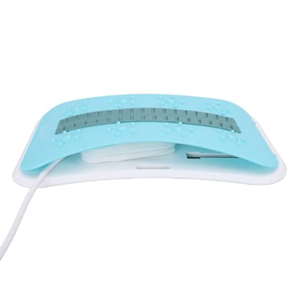 Adjustable Arch Lumbar Back Cracker Board Stretcher for Lower Back Pain Relief Home Gym Office Portable Lightweight