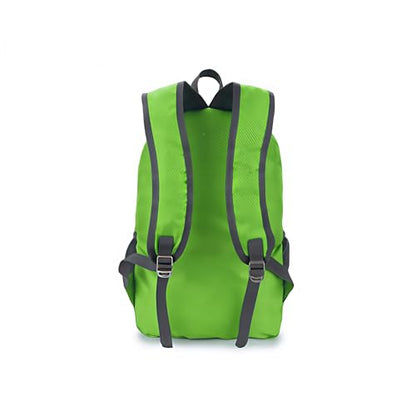 MounTop Outdoor Lightweight Foldable Water Resistant Backpack for Travel Hiking Riding - color: Green