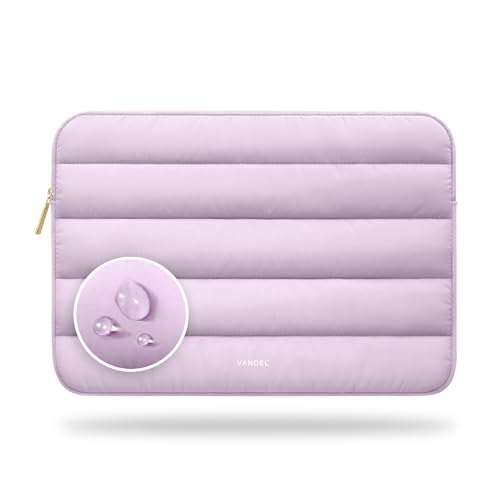 Vandel Puffy Laptop Sleeve 15-16 Inch, Laptop Case, MacBook Air Case - color: i. Lilac, size: 15-16 Inch