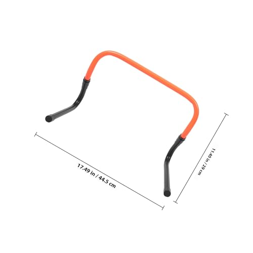 Soccer Training Mini Hurdle Adjustable Height PVC Plastic Agility Hurdle for Foldable Running Accessory for Speed and Footwork Drills