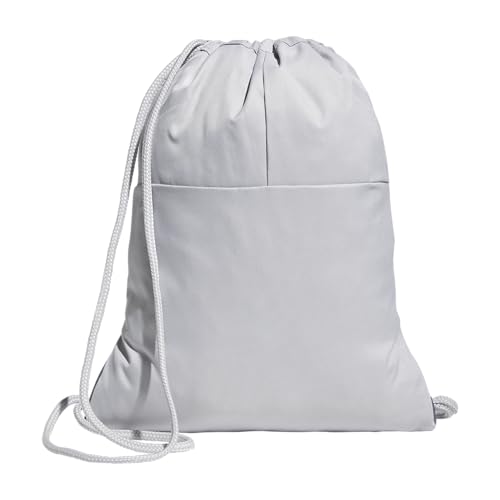 adidas Stadium Sackpack – Drawstring Backpack Gym Bag, 13L - color: Team Light Grey/White