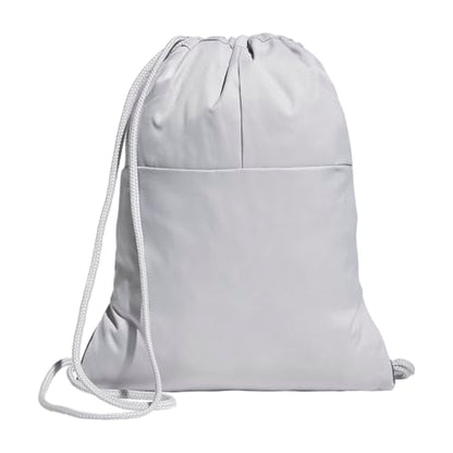adidas Stadium Sackpack – Drawstring Backpack Gym Bag, 13L - color: Team Light Grey/White