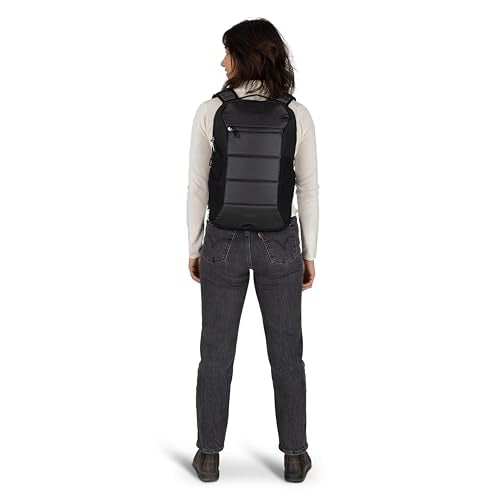 Osprey Ozone Slim Pack - Lightweight Laptop Backpack with AirScape Suspension, Water Bottle Pockets & Slim Travel Design - Fits Most 16" Laptops - Personal Item or Carry-On Compatible, Moody Burgundy - color: Moody Burgundy