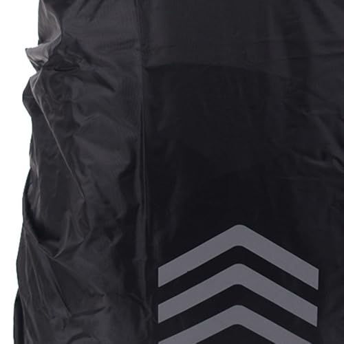 Water Proof Backpack Rain Cover with Reflective Strap Lightweight Oxford Cloth Rucksack Protector for Cycling, Hiking, Mountaineering - size: Strap-L