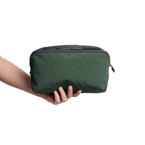 Bellroy Packing Cube 4L (Organizer Packing Pouch with Internal Zip Pocket and Durable, Lightweight Design) - Spruce - color: Spruce