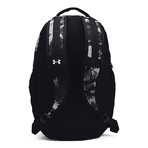 Under Armour Unisex Hustle 5.0 Backpack - color: (018) Black / Black / White