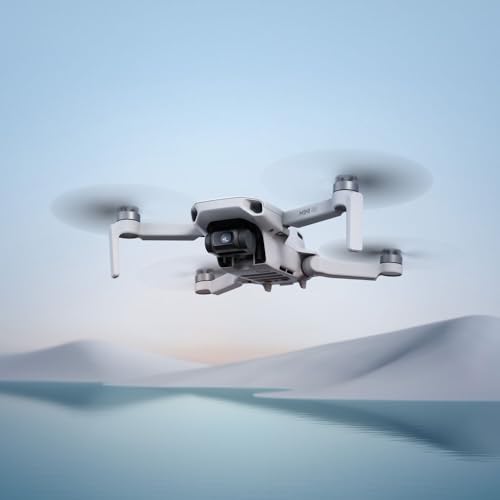 DJI Mini 4K Lightweight UHD Drone, Under 249g | 12MP Camera, 3-Axis Gimbal, 10 km Video Transmission, 31-Min Flight Time | For Beginners & Travel Photography + 64GB Card + BackPack + Landing Pad +More - style: Mini 4K Bundle