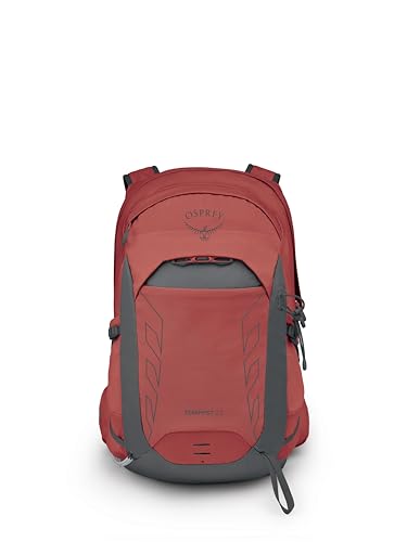 Osprey Tempest 22L Women's Lightweight Hiking Backpack - Small Daypack for Travel & Camping, Red Pampas/Coal Grey - color: Red Pampas/Coal Grey, size: 22L - Standard Fit