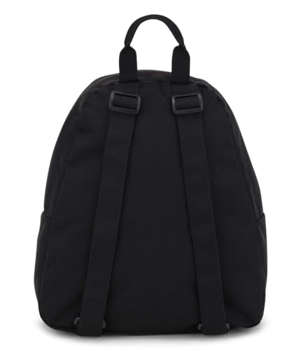 JanSport Half Pint Mini Backpack, 10.2 L - Durable Mini Bag Purse with Adjustable Shoulder Straps, Single Main Compartment, Zippered Stash Pocket, Black - color: Black