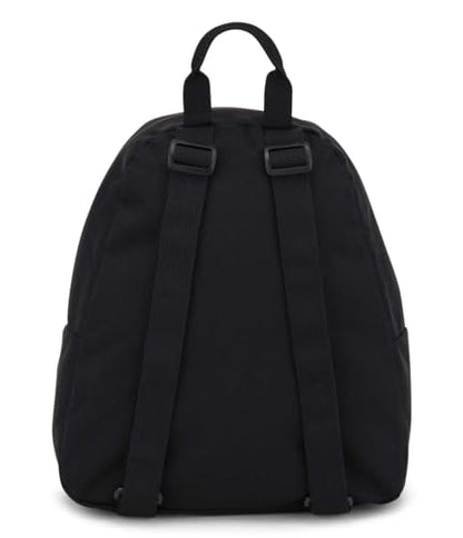 JanSport Half Pint Mini Backpack, 10.2 L - Durable Mini Bag Purse with Adjustable Shoulder Straps, Single Main Compartment, Zippered Stash Pocket, Black - color: Black