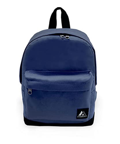 Everest 10452 Mini Backpack, 13", Navy - color: Navy