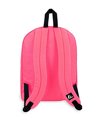 Everest 2045CR Classic Backpack, Hot Pink, One Size - color: Hot Pink, size: One Size
