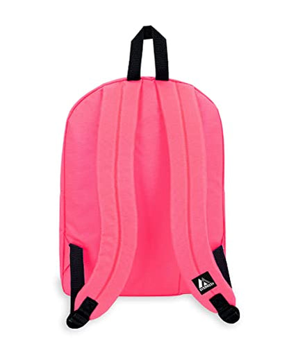 Everest 2045CR Classic Backpack, Hot Pink, One Size - color: Hot Pink, size: One Size