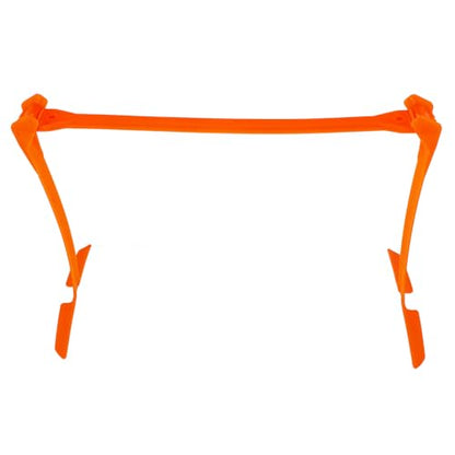 OSALADI Adjustable Plastic Soccer Training Hurdles, Foldable Speed Hurdles with 3 Height Settings, Wear-Resistant Agility Equipment for Football Drills and Running Practice