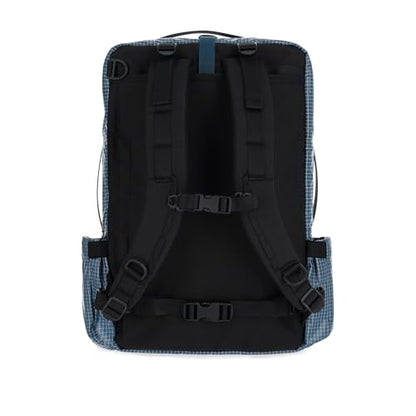 Topo Designs Global Travel Bag 30-40 Liter - Carry-on Compliant Versatile Pack, 3 Carry Options, External Laptop Sleeve (Eco-Friendly, 30L, Apex Pond Blue) - color: Apex Pond Blue, size: 30L