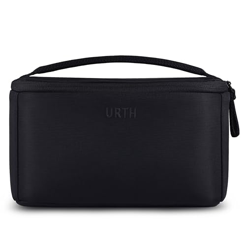Urth Arkose 20L Modular Backpack + 3.7L Camera Insert - Water Resistant, Anti-Theft, Recycled Bag for DSLR/SLR/Mirrorless, 13-16 Inch Laptop in Black - color: Black