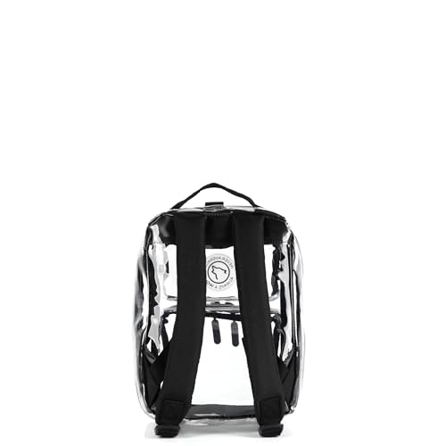 WOLFpak 9L Mini Tactical Backpack for Men & Women | Compact, Small Everyday Carry Bag for Gym & Travel | Durable, Water-Resistant Daypack with Molle System and Patch Panel (Clear) - color: Clear
