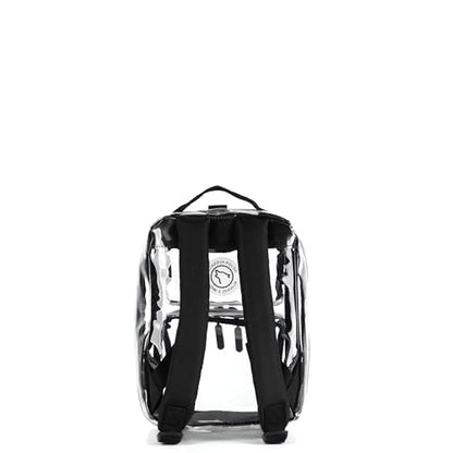WOLFpak 9L Mini Tactical Backpack for Men & Women | Compact, Small Everyday Carry Bag for Gym & Travel | Durable, Water-Resistant Daypack with Molle System and Patch Panel (Clear) - color: Clear