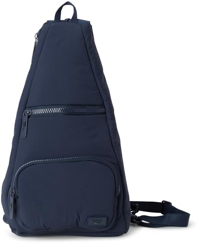 Reebok Unisex Crossbody Bag - Convertible Compact Durable Cross Body Bag for Women and Men - Gym and Travel Essentials, Size One Size, Maeve Eastcoast Blue - color: Maeve Eastcoast Blue