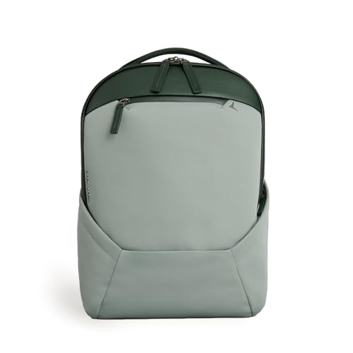 Troubadour Apex 4.0-22L Premium Laptop Backpack - Ergonomic & Water Resistant - Designed for Work and Travel - Green Smoke - color: Green Smoke, size: Apex 4.0