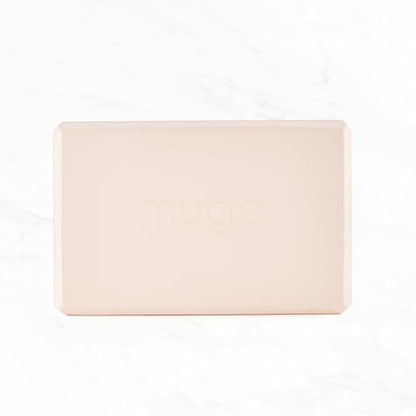 MYGA Yoga Block,Lightweight EVA Foam Yoga Brick,High Density Non-Slip Block for Yoga Poses, Pilates, Balance and Flexibility - color: Blush