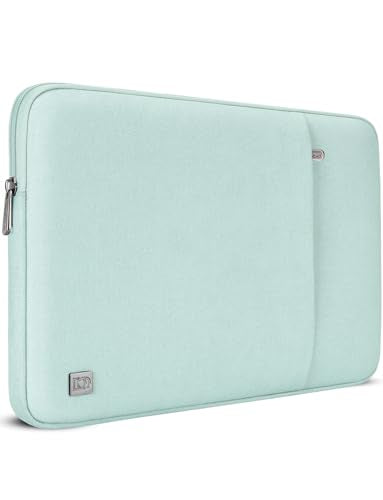 DOMISO 17 inch Laptop Sleeve Case Notebook Bag Protective Carrying Handbag for 17.3" Dell Inspiron/MSI GS73VR Stealth Pro/IdeaPad 300 320 321/HP Envy 17/LG Gram 17"/ASUS ROG Strix GL702VS,Mint Green - color: Mint Green, size: 17 inch