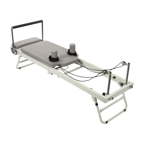 Pilates Reformer Multifunctional Yoga Fitness Equipment Pilates Exercise Equipment Foldable Pilates Performer Machine for Homes, Offices, Yoga Studios