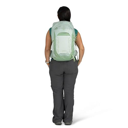 Osprey Tempest 22L Women's Lightweight Hiking Backpack - Small Daypack for Travel & Camping, Frosty Mint Green/Botanica - color: Frosty Mint Green/Botanica, size: 22L - Standard Fit