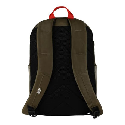 Eddie Bauer University Backpack 22L | Everyday Carry | Work | Travel | Commuter | Padded Laptop Sleeve | Stretch Bottle Pockets | Lightweight | Durable - Adler Green - color: University - Adler Green, size: 22L
